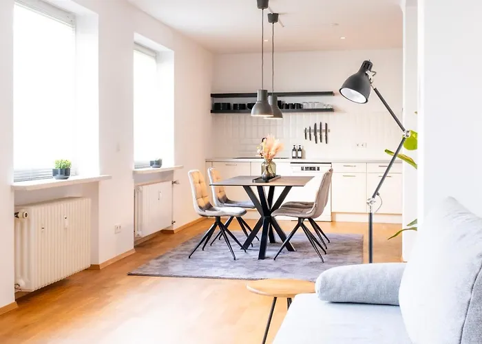 Stycoz - Modernes Loft - 80 M2 - Kueche - Parken * Memmingen