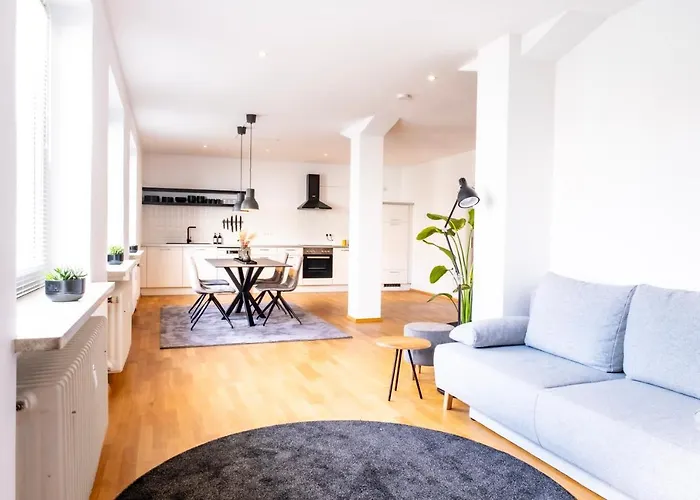 Stycoz - Modernes Loft - 80 M2 - Kueche - Parken דירה